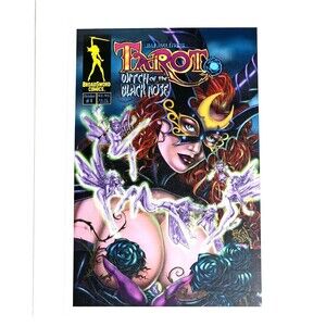 Tarot Witch of The Black Rose Cover #1 Art Print Jim Balant 8.5"x 5 Pristine!